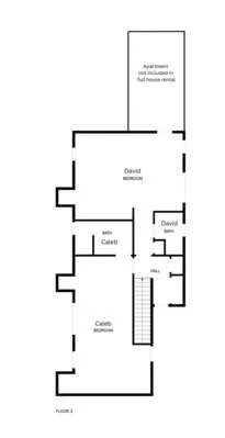 upstairs
