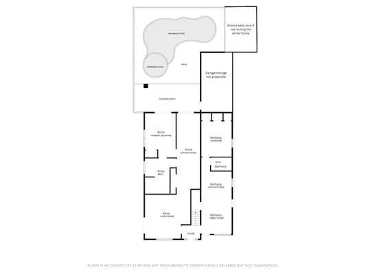 downstairs
